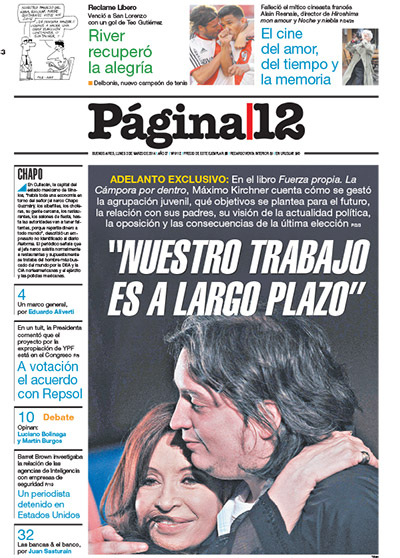 Tapa de la fecha 03-03-2014