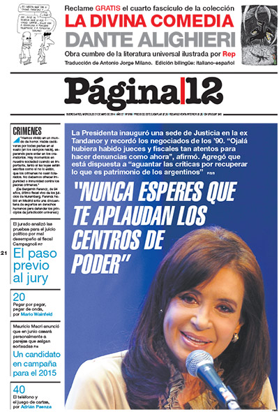 Tapa de la fecha 21-05-2014