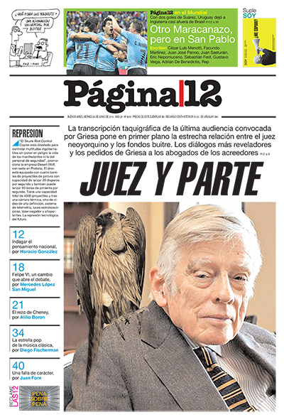 Tapa de la fecha 20-06-2014