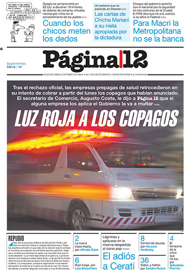 Tapa de la fecha 06-09-2014