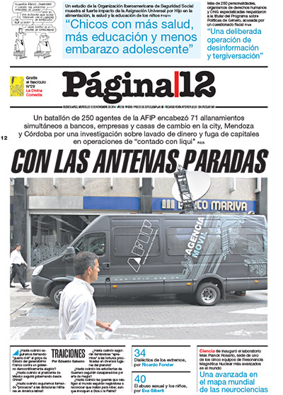 Tapa de la fecha 12-11-2014