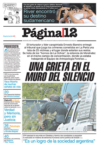 Tapa de la fecha 11-12-2014