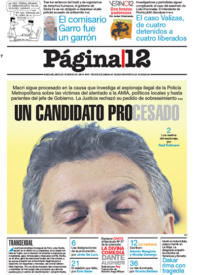 Tapa de la fecha 07-01-2015