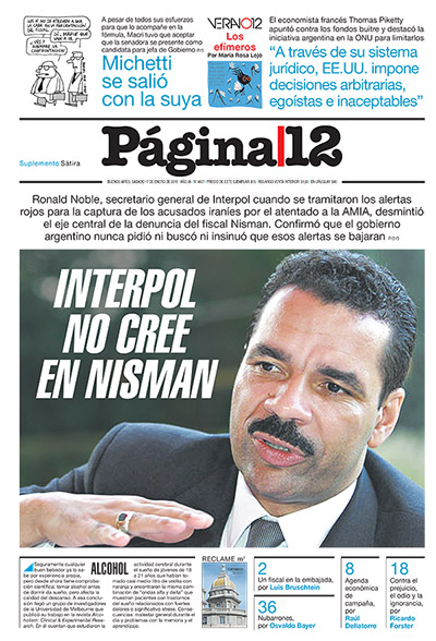Tapa de la fecha 17-01-2015