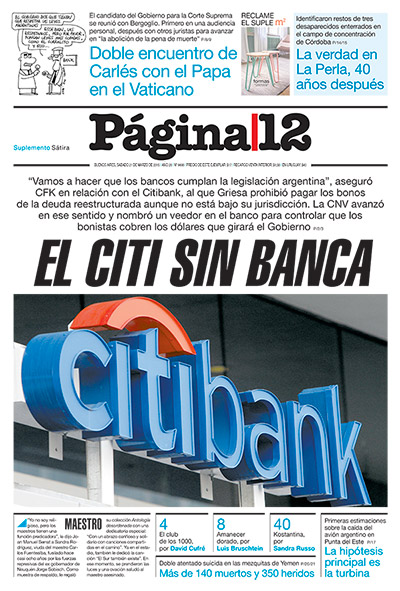 Tapa de la fecha 21-03-2015