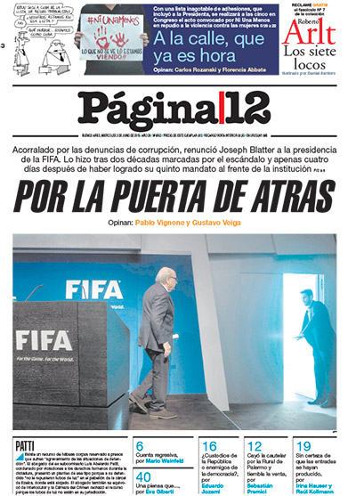 Tapa de la fecha 03-06-2015