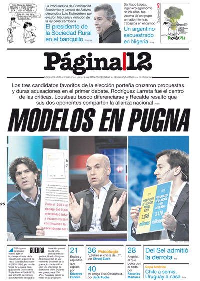 Tapa de la fecha 25-06-2015