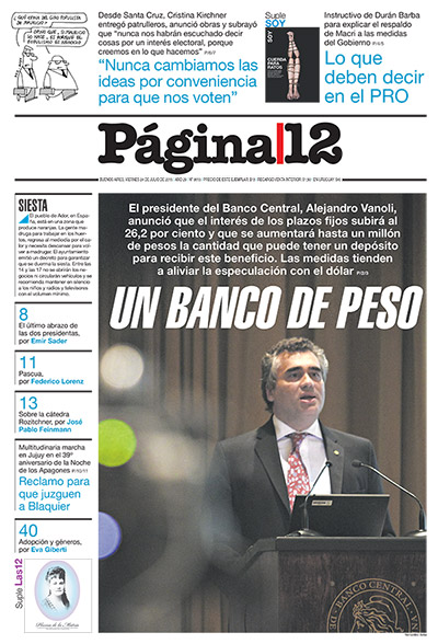 Tapa de la fecha 24-07-2015