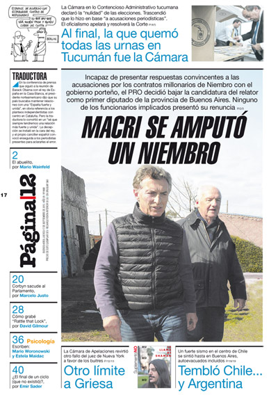 Tapa de la fecha 17-09-2015