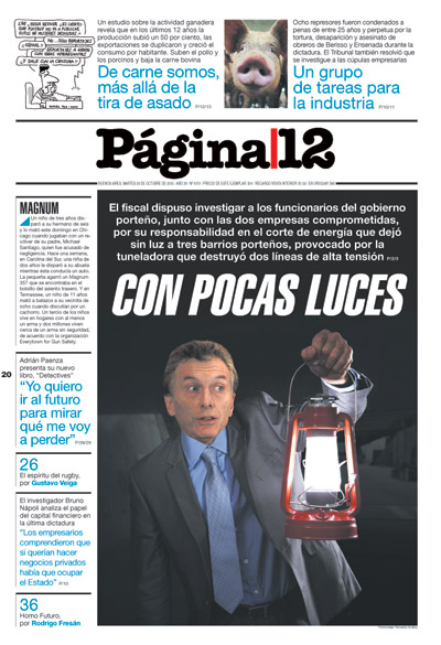 Tapa de la fecha 20-10-2015