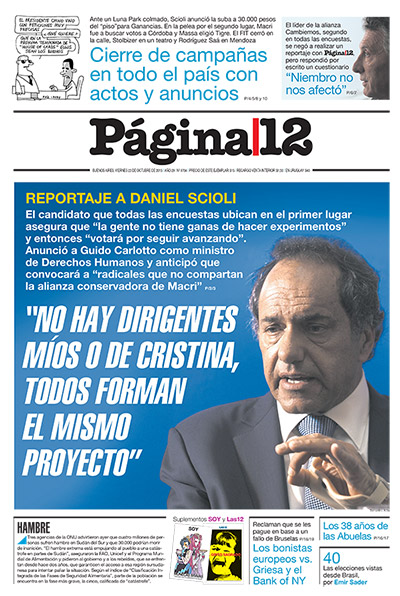 Tapa de la fecha 23-10-2015