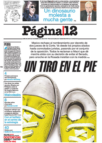 Tapa de la fecha 16-12-2015