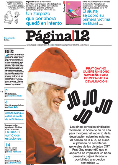 Tapa de la fecha 19-12-2015