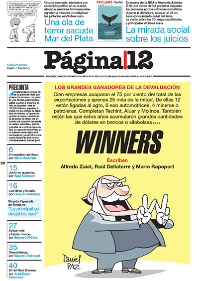 Tapa de la fecha 20-12-2015