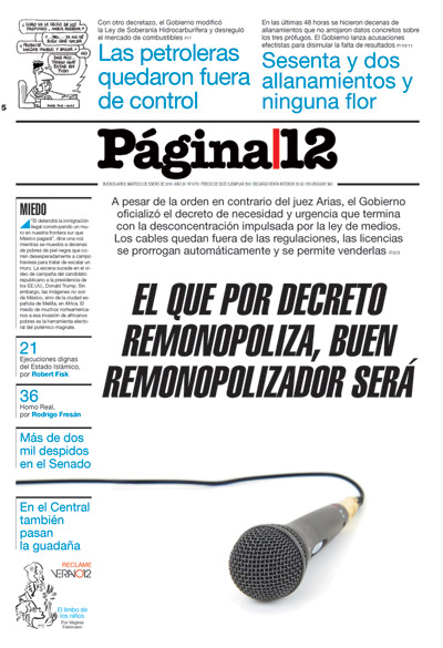 Tapa de la fecha 05-01-2016