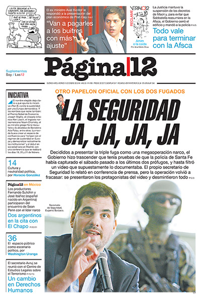 Tapa de la fecha 15-01-2016