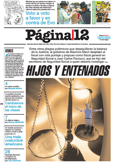 Tapa de la fecha 22-02-2016