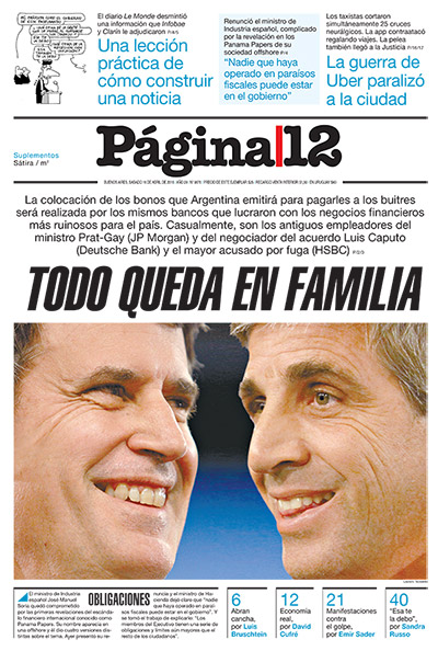 Tapa de la fecha 16-04-2016