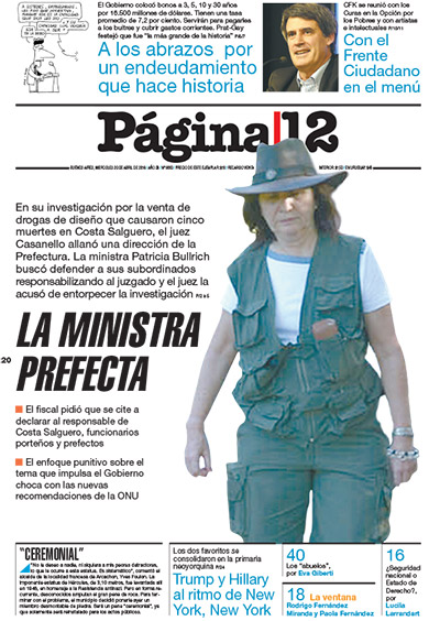 Tapa de la fecha 20-04-2016