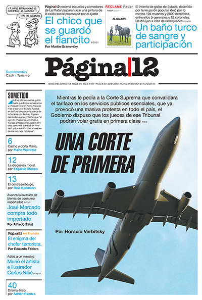 Tapa de la fecha 17-07-2016