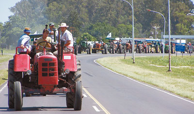 marcha de tractores