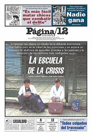 Tapa en papel