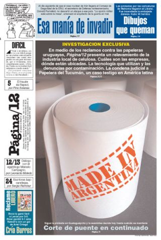 Tapa en papel