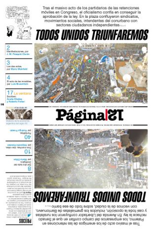 Tapa en papel