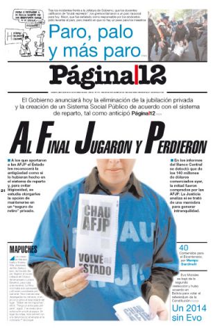 Tapa en papel