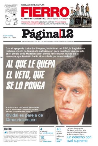 Tapa en papel