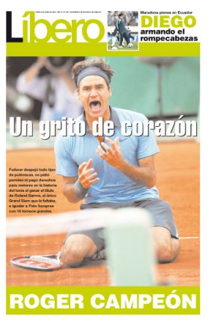 Tapa del suplemento