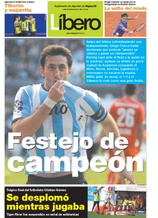 Tapa del suplemento
