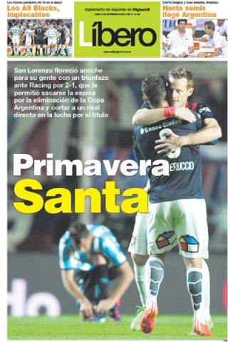 Tapa del suplemento