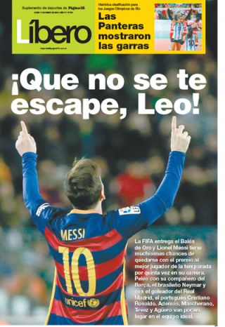 Tapa del suplemento