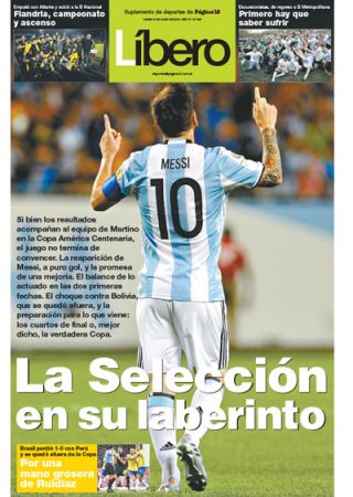 Tapa del suplemento