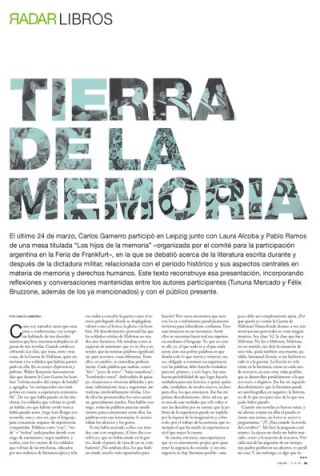 Tapa del suplemento