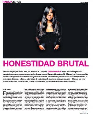 Tapa del suplemento