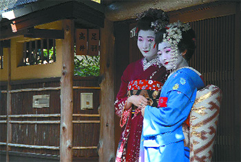 foto de geishas