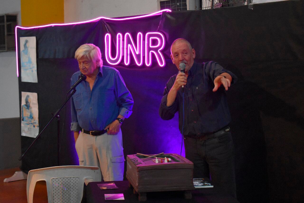 Eduardo Danna Sebastian Riestra en el 100 aniversario del nacimiento de Jorge Riestra