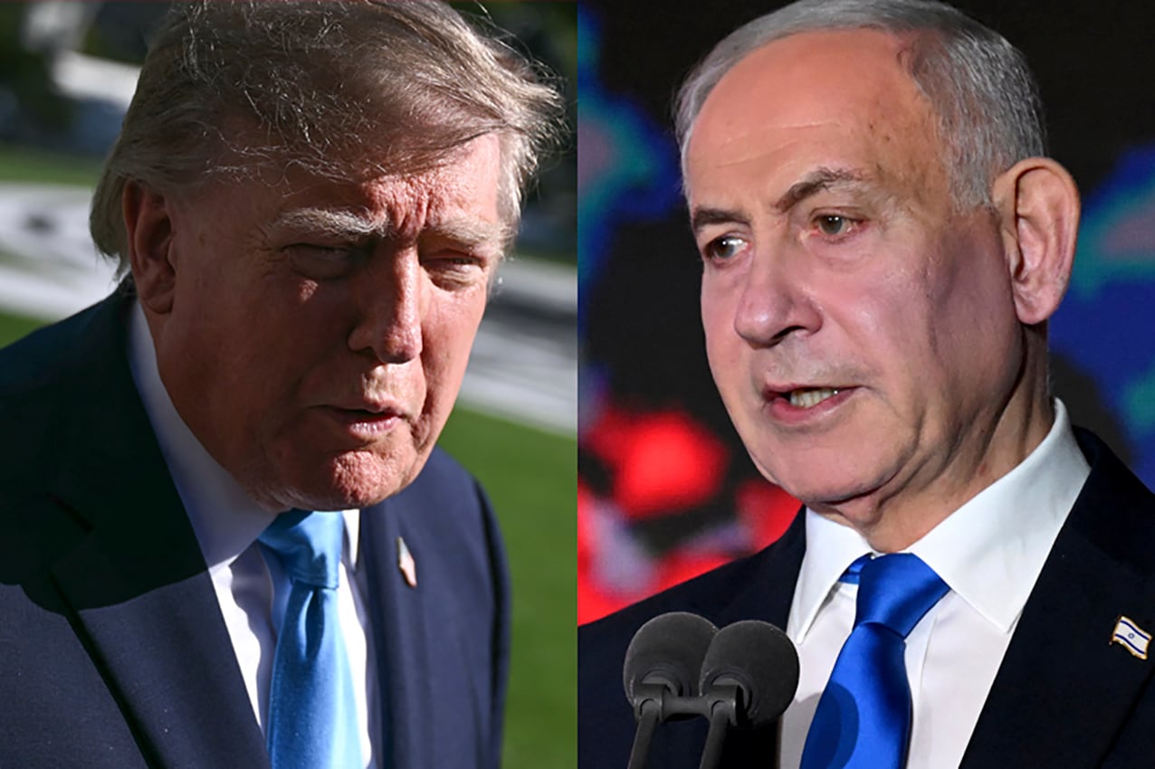 AFP 
    donald trump    benjamin netanyahu