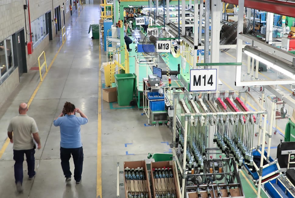 Visuar fabrica las heladeras y lavarropas de Samsung en su planta en Cañuelas, Provincia de Buenos Aires