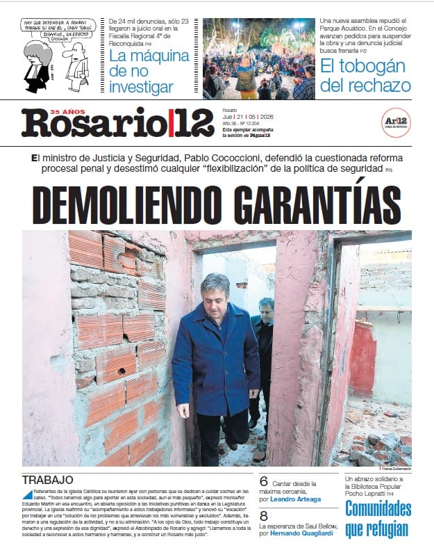 El ministro de Justicia y Seguridad, Pablo Cococcioni, defendió la cuestionada reforma procesal penal y desestimó cualquier “flexibilización” de la política de seguridad