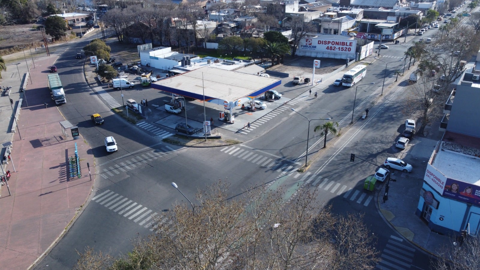 Estación de servicio Maipu y 27 de febrero Rosario