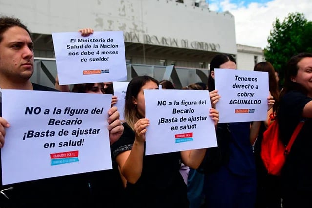 Residentes de hospitales en Rosario