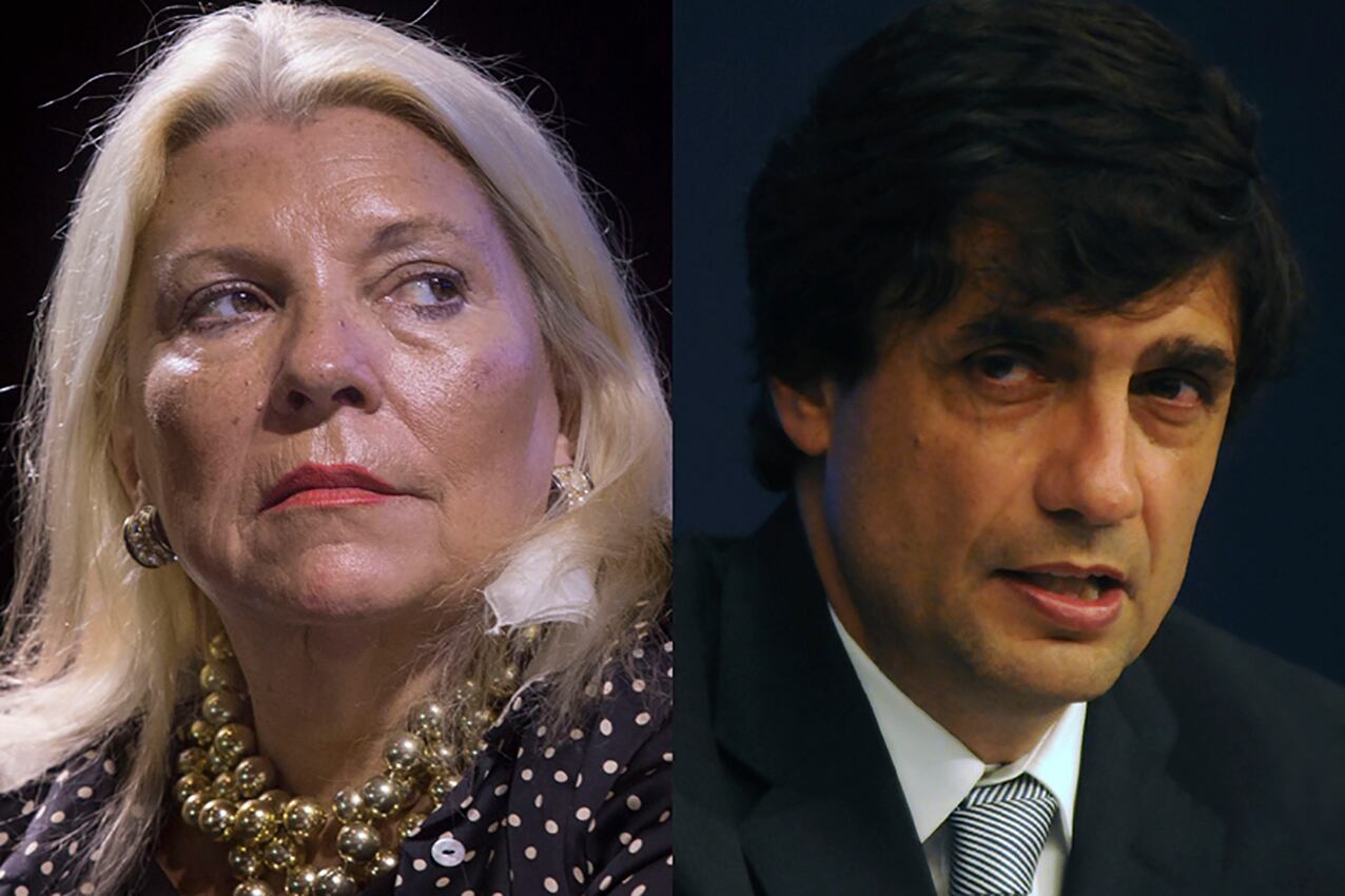 ARCHIVO
elisa carrio Hernán Lacunza