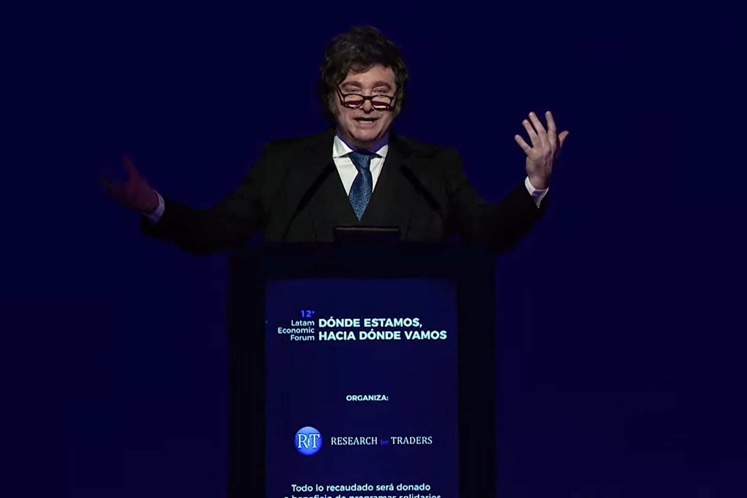 Javier Milei defendió el ajuste y apuntó contra la oposición – Página|12
