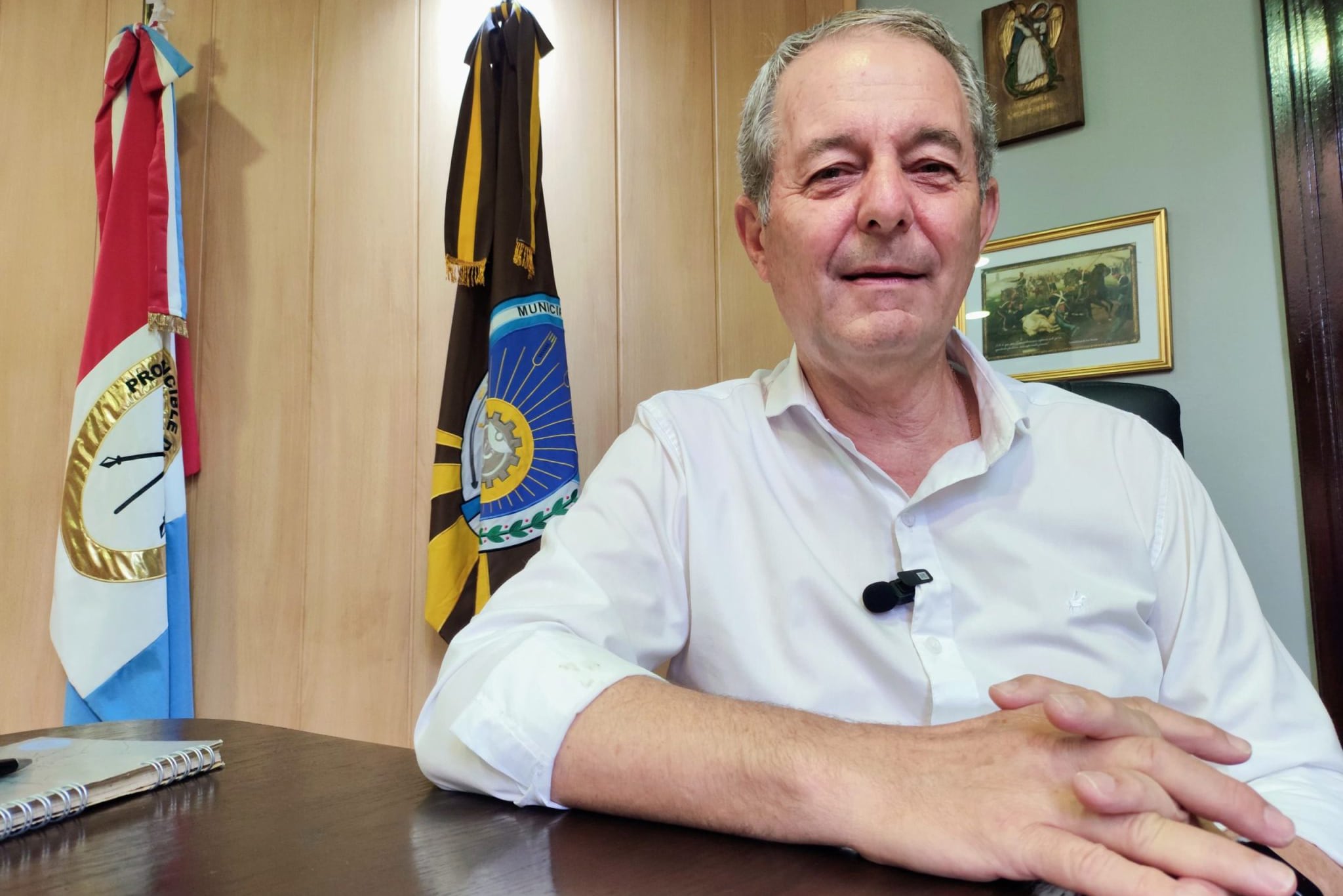 Daniel Tonelli, intendente de Arroyo Seco