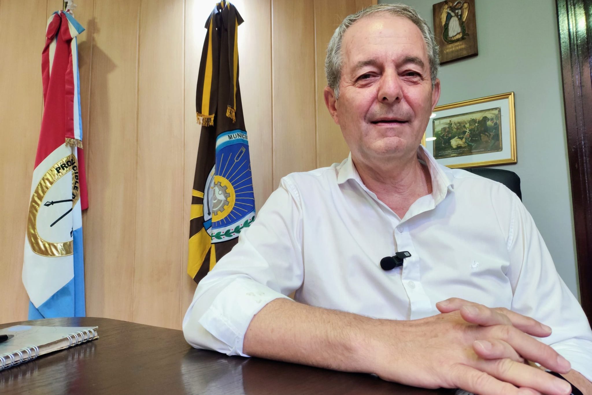 Daniel Tonelli, intendente de Arroyo Seco