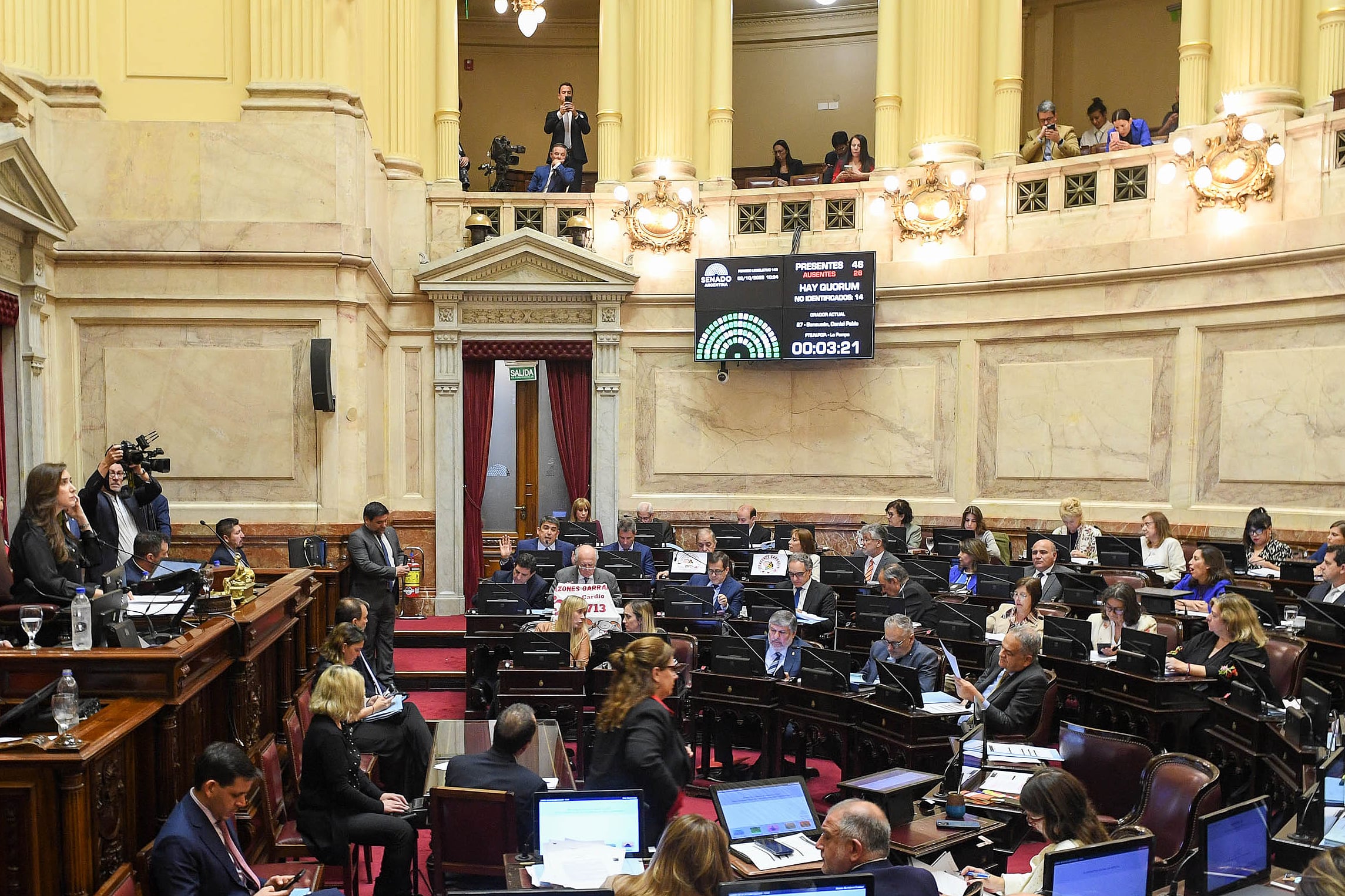 bloque senadores de Fuerza Patria
