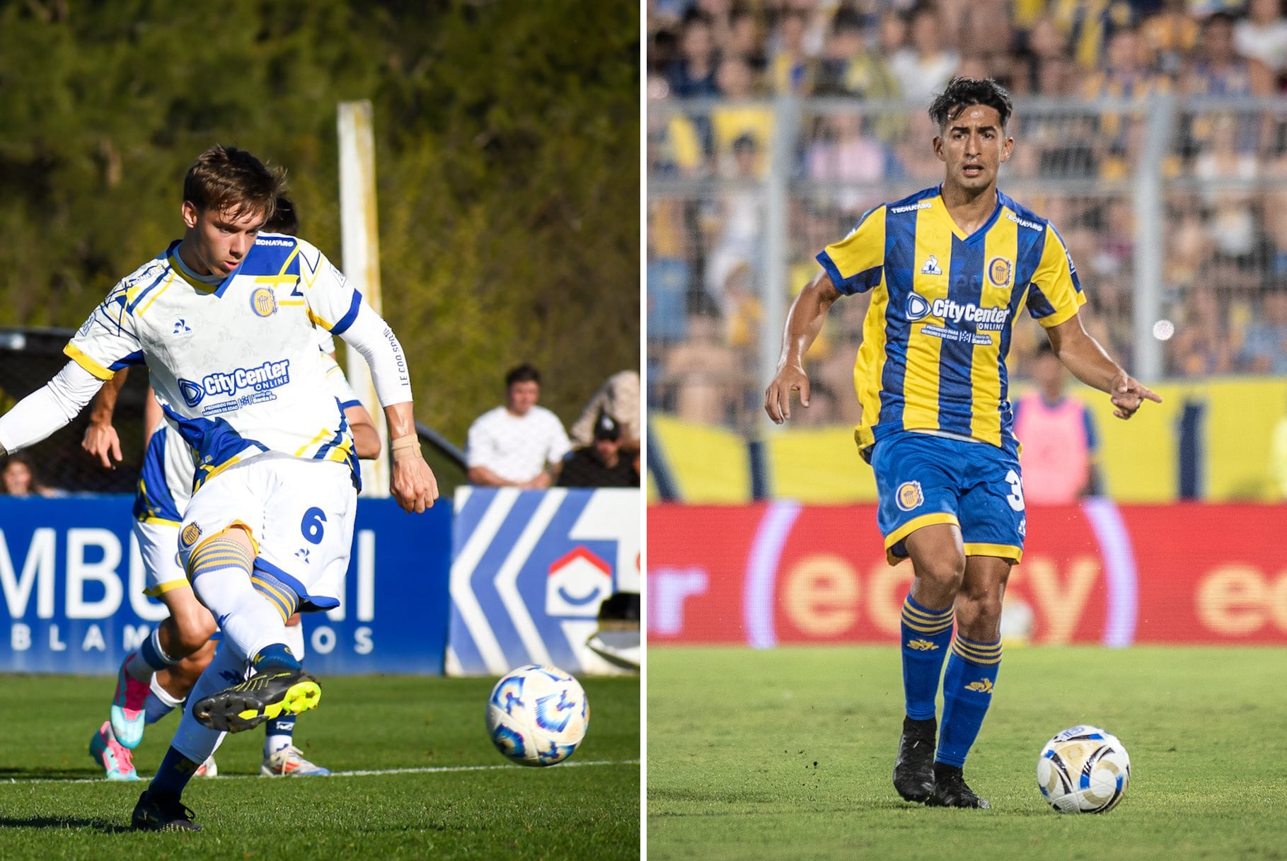 Raffin y soto defensores de Rosario central